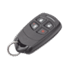 Control remoto tipo llavero de 4 botones con LED, Batería de Larga Duración 3-5 años