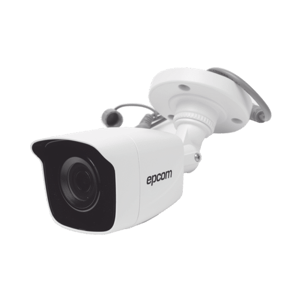 Cámara Bala TURBOHD 2MP 1080p Metálica, Lente 2.8mm Gran Angular 103°, IR EXIR 20m, Exterior IP66, TVI/AHD/CVI/CVBS