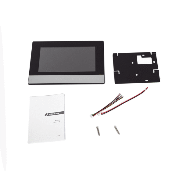 Monitor IP WiFi de 7” con Pantalla Táctil para Videoportero | PoE, Apertura Remota, Llamadas entre Monitores, Audio Bidireccional y Carcasa de Policarbonato