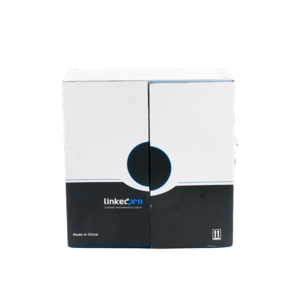 Carrete de cable de 305 m ( 1000 ft ) Cat5e, Aleación de Cobre y Aluminio ( CCA ), color Gris, Uso Interior