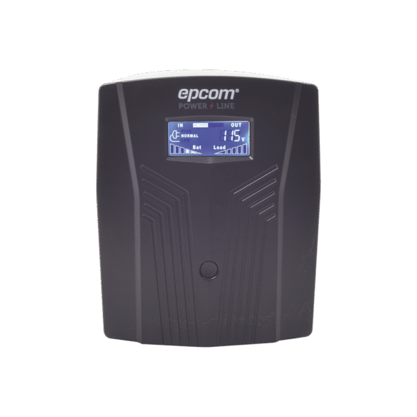 EPU1200LCD-AD-1-l UPS de 1200VA/720W / Topología Línea Interactiva / Entrada y Salida 120 Vca / Clavija NEMA 5-15P / 6 Tomas NEMA 5-15R