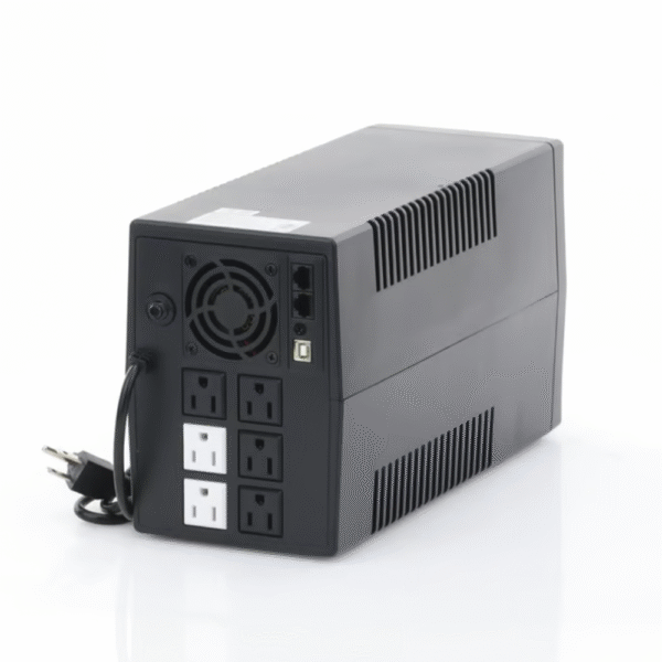 EPU1200LCD-AD-6-l UPS de 1200VA/720W / Topología Línea Interactiva / Entrada y Salida 120 Vca / Clavija NEMA 5-15P / 6 Tomas NEMA 5-15R