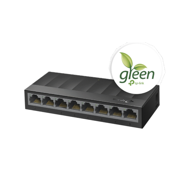 Switch para escritorio 8 puertos 10/100/1000Mbps