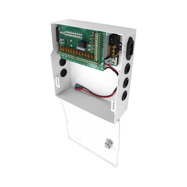 PLK12DC20ABK-AD-3-l Fuente de Poder Profesional de 12 Vcc @ 20 A / Soporta 18 Cámaras / Capacidad de Batería de Respaldo