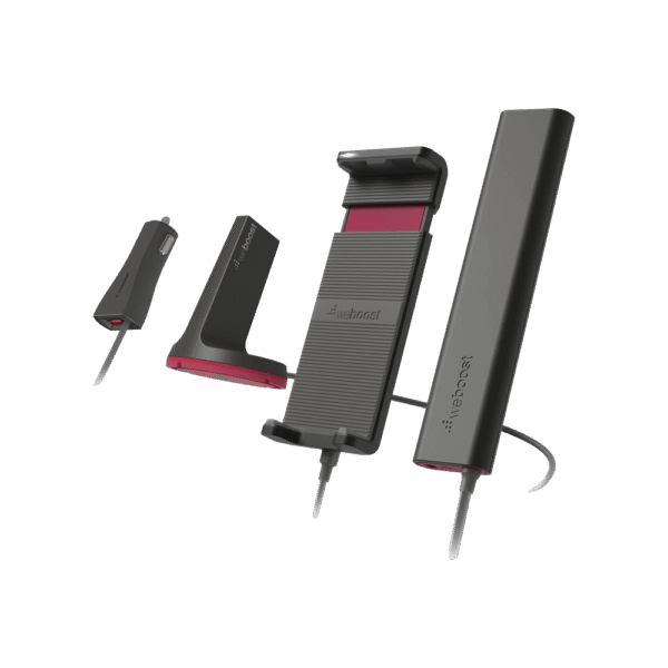 Kit Amplificador de señal celular 4G LTE, 3G y VOZ. Especial para vehículos donde el conductor o copiloto requiere la mayor concentración de señal.