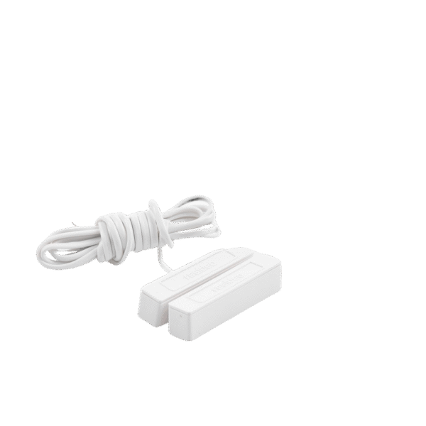 Contacto magnético direccionable compatible con paneles vista con V-Plex color blanco