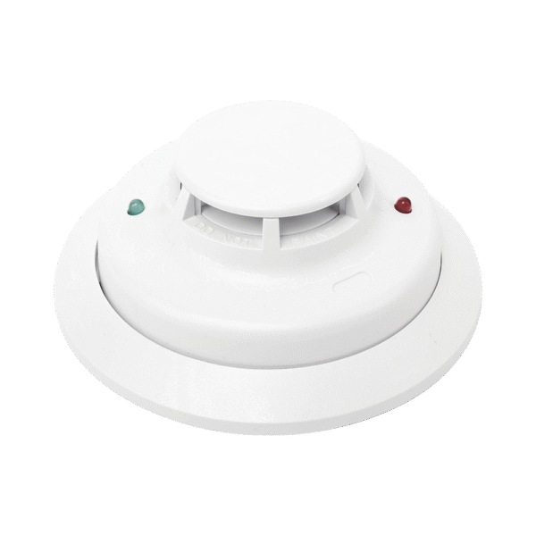 Detector de Humo Fotoeléctrico y de Temperatura Fija Direccionable / VPLEX / Incluye Base / Compatible con Paneles VISTA32/50P/128/250