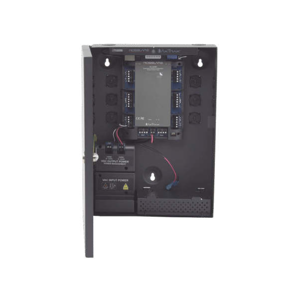 Controlador de Acceso para 2 lectoras / Expandible a 2 Lectores Adicionales / 30,000 Tarjetas / Incluye Gabinete y Fuente de Alimentación / Nueva Generación!