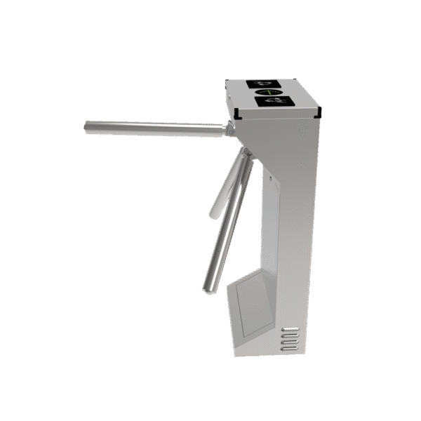 Torniquete Industrial en Acero Inoxidable / Bidireccional / USO RUDO / Espacio para Lectora de Proximidad