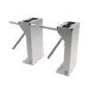 Torniquete Industrial en Acero Inoxidable / Bidireccional / USO RUDO / Espacio para Lectora de Proximidad