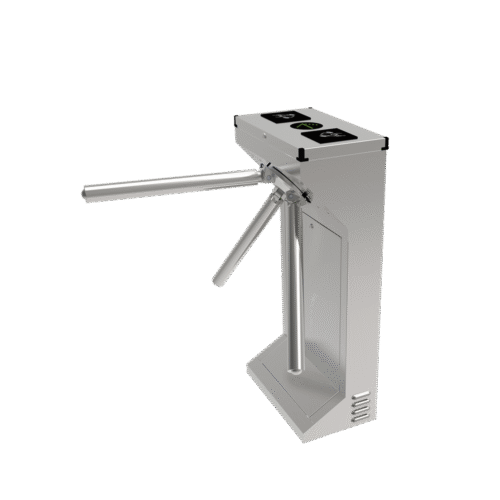 AP1000HD-l Torniquete Industrial en Acero Inoxidable / Bidireccional / USO RUDO / Espacio para Lectora de Proximidad