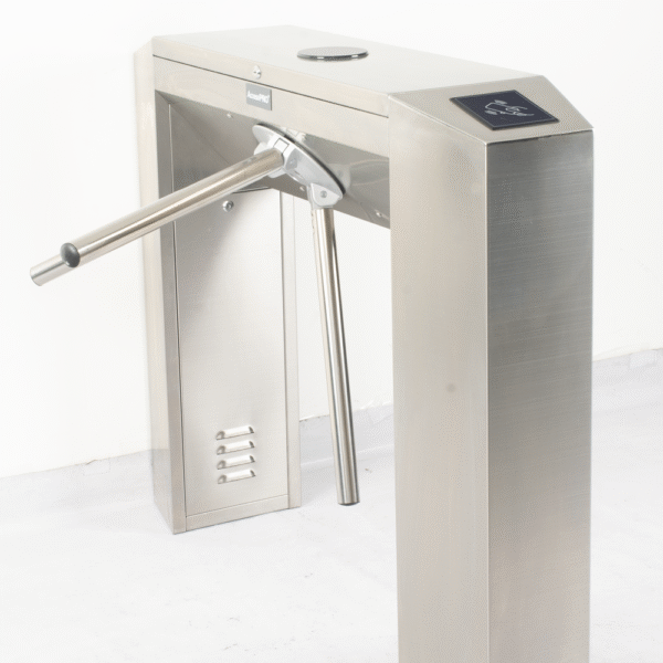 Torniquete Industrial en Acero Inoxidable / 5.000.000 Millones Garantizados / Bidireccional / Espacio para Lectora de Proximidad