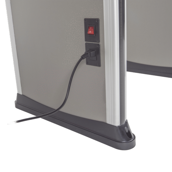 Detector de Metales de 18 zonas/ Uso en Interior/Programación con Control Remoto / Contador de Personas