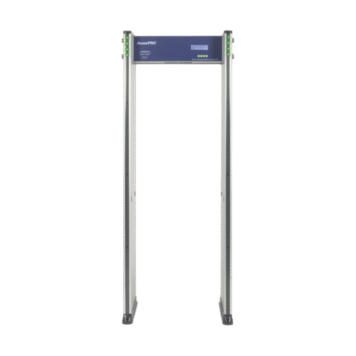 APMESC18-l Detector de Metales de 18 zonas/ Uso en Interior/Programación con Control Remoto / Contador de Personas