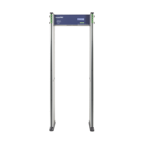 Detector de Metales de 18 zonas/ Uso en Interior/Programación con Control Remoto / Contador de Personas