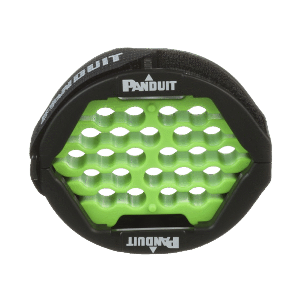 Herramienta Para Peinado y Organización de Cables, Incluye Organizador Verde para Diámetros de Cables de 4.6 a 6.3 mm y Amarillo Para 5.9 a 7.9 mm