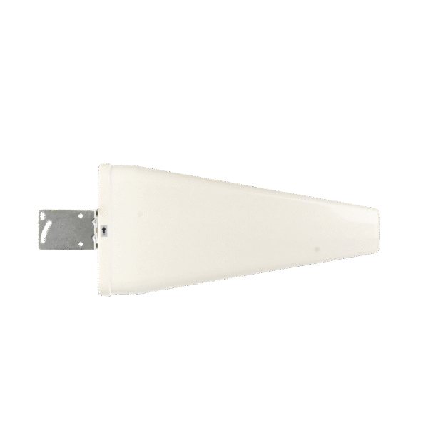 Antena direccional logarítmica de 11 dBi de ganancia. Especial para cualquier dispositivo celular. Amplio rango de frecuencias 698-960 MHz / 1710-2700 MHz