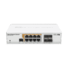 Cloud Router Switch Administrable L3, 8 puertos 10/100/1000 Mbps c/PoE Pasivo ó 802.3af/at, 4 Puertos SFP