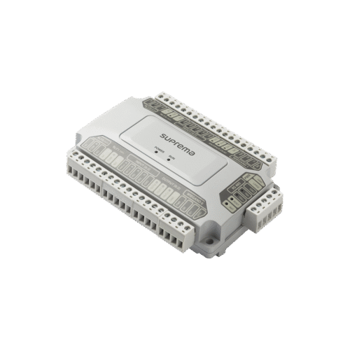 DM20-l Módulo para Control de Puertas / 2 Entradas/Salidas Weigand / 4 Salidas de Relevador tipo C / Uso con BioStar 2