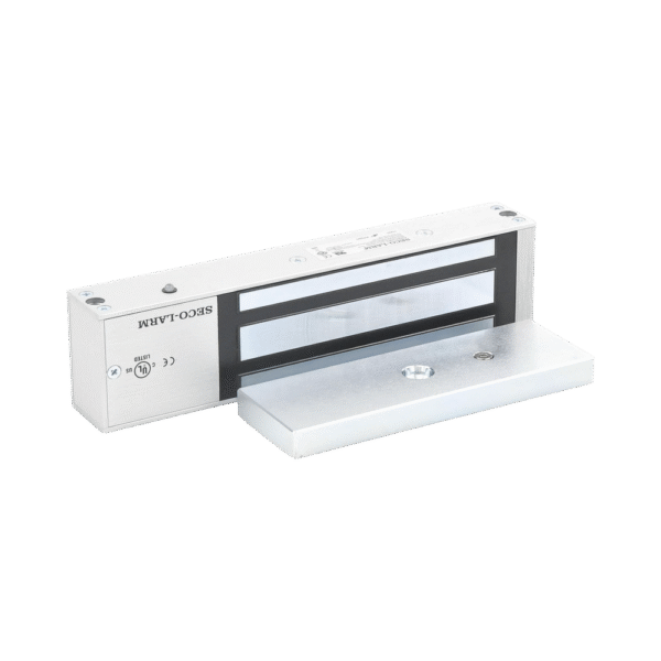 Cerradura Electromagnética de 1200-lb - Sensor de Retención, LED, Listada en UL