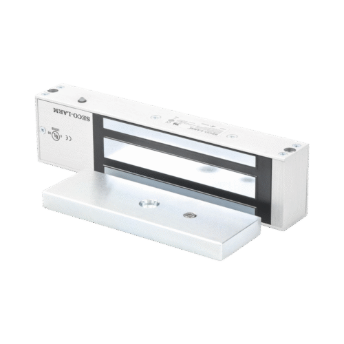 Cerradura Electromagnética de 1200-lb - Sensor de Retención, LED, Listada en UL