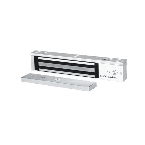 Electroimán de 600-Lb / Listado UL / Sensor de Estado / LED Indicador / Sin Magnetismo Residual