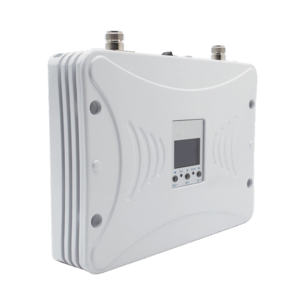 Kit Amplificador de Señal Celular 4.5G LTE, 3G y Voz. Funciona con Todos los Operadores. Soporta Múltiples Dispositivos y Tecnologías. Hasta 1000 metros cuadrados de Cobertura