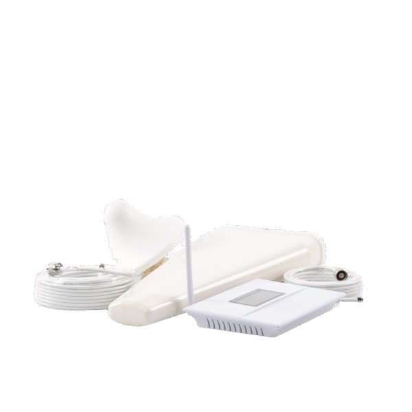 Kit Amplificador de Señal Celular 3G, 2G y VOZ. Soporta Múltiples Operadores, Dispositivos y Tecnologías Simultáneamente. Doble banda