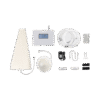 Kit Amplificador de Señal Celular 3G, 2G y VOZ. Soporta Múltiples Operadores, Dispositivos y Tecnologías Simultáneamente. Doble banda