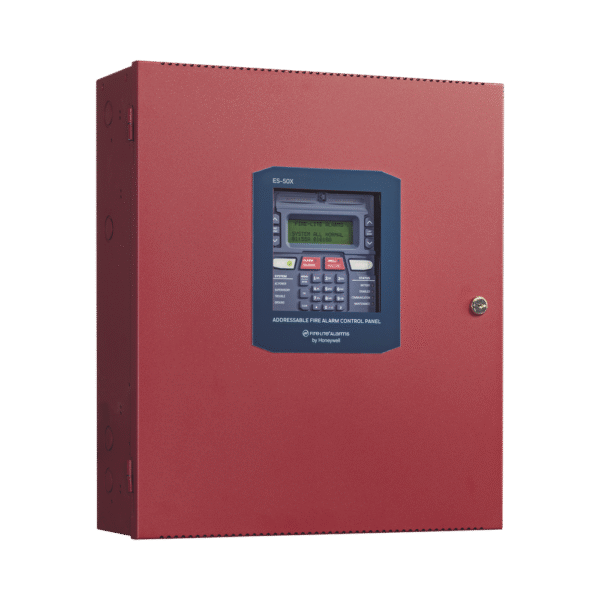 Panel de Detección de Incendio Direccionable / 50 Puntos en Cualquier Combinación de Detectores y Módulos / 2 NAC's / Con Comunicador / Certificado UL