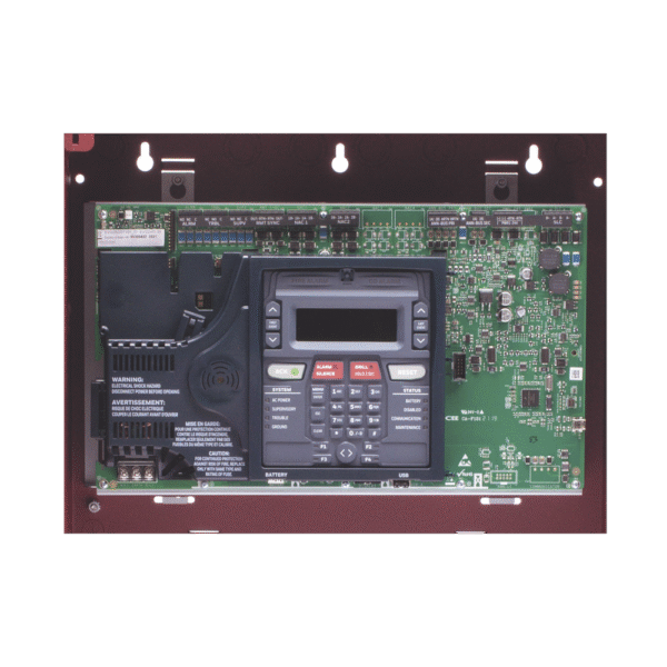 Panel de Detección de Incendio Direccionable / 50 Puntos en Cualquier Combinación de Detectores y Módulos / 2 NAC's / Con Comunicador / Certificado UL