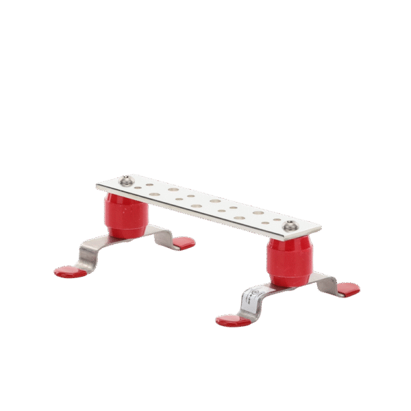 Barra de Puesta a Tierra para Telecomunicaciones (TGB), de 1/4in x 2in x 10in