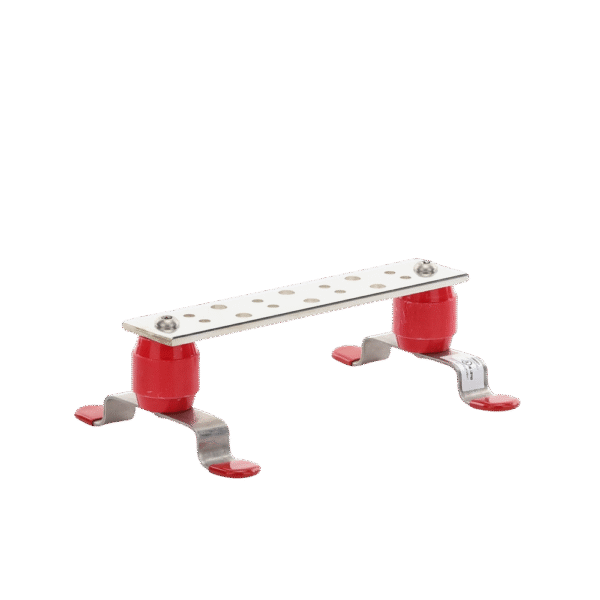 Barra de Puesta a Tierra para Telecomunicaciones (TGB), de 1/4in x 2in x 10in