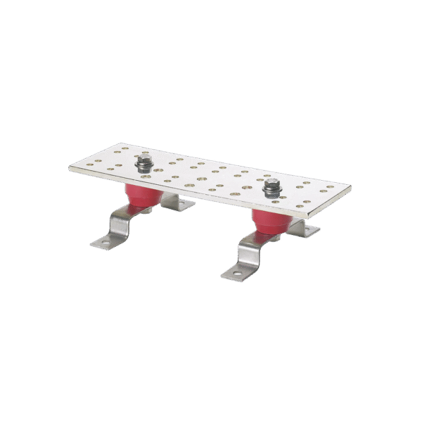 Barra de Puesta a Tierra Principal para Telecomunicaciones (TMGB), de 1/4 in x 4 in x 12 in