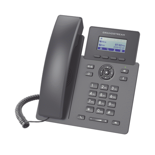 GRP2601-l Teléfono IP Grado Operador, 2 líneas SIP con 2 cuentas, codec Opus, IPV4/IPV6 con gestión en la nube GDMS