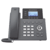 Teléfono IP Grado Operador, 3 líneas SIP con 6 cuentas, puertos Gigabit PoE, codec Opus, IPV4/IPV6 con gestión en la nube GDMS