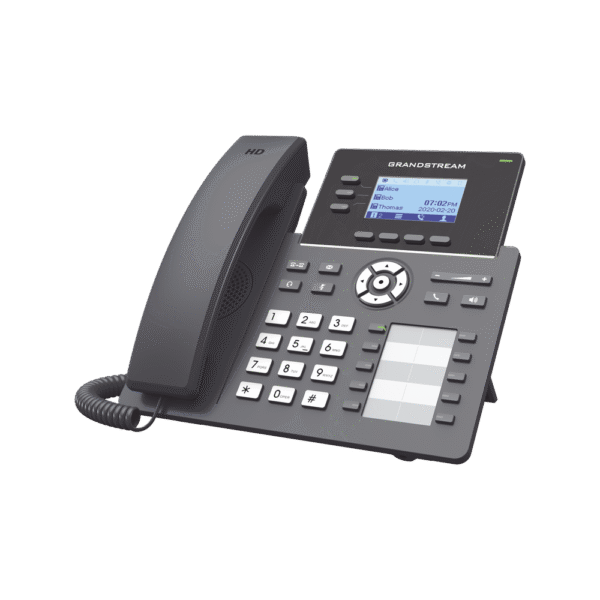 Teléfono IP Grado Operador, 3 líneas SIP con 6 cuentas, 10 botones BLF, puertos Gigabit PoE, codec Opus, IPV4/IPV6 con gestión en la nube GDMS