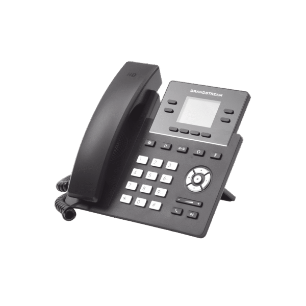 GRP2612P-AD-2-l Teléfono IP Grado Operador, 4 líneas SIP con 2 cuentas, pantalla a color 2.4", PoE, codec Opus, IPV4/IPV6 con gestión en la nube GDMS