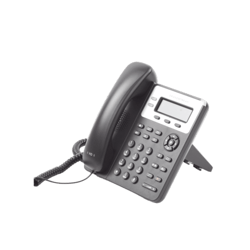 Teléfono IP SMB de 2 líneas con 3 teclas de función programables y conferencia de 3 vías, 5 Vcd