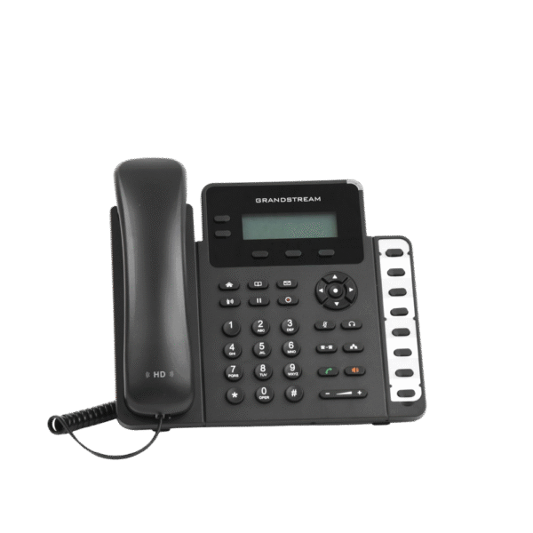 GXP1628-AD-3-l Teléfono IP SMB de 2 líneas con 3 teclas de función, 8 teclas BLF y conferencia de 3 vías, PoE