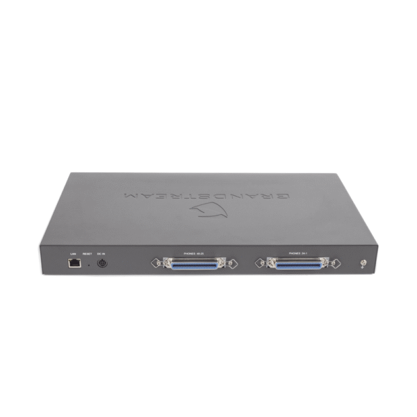 Adaptador VoIP GrandStream de 48 FXS 2 puertos telco 50 pins p/montaje en rack