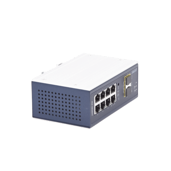 Switch Industrial Administrable Capa 2, 8 Puertos 10/100/1000T, 2 Puertos SFP 1G / 2.5 G BASE X