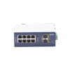 Switch Industrial Administrable Capa 2, 8 Puertos 10/100/1000T, 2 Puertos SFP 1G / 2.5 G BASE X