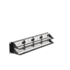 Panel de parcheo de impacto (110) UTP de 48 puertos Cat6, 19in, 2U, con barra para organizar cable