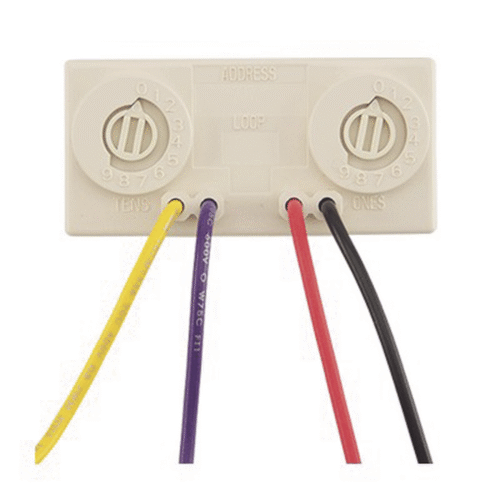 MMF301-l Mini Módulo Direccionable / Monitoreo de Contacto Seco / Cableado Clase B / No tiene LED de poleo / Compatible con Paneles Direccionables Fire-Lite