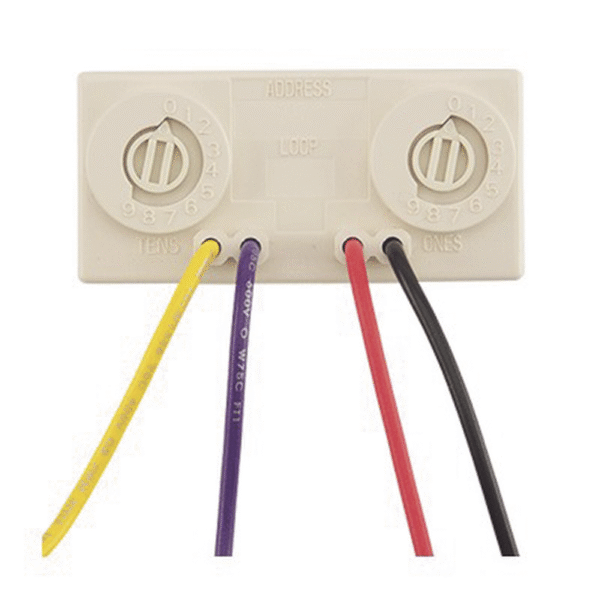 MMF301-l Mini Módulo Direccionable / Monitoreo de Contacto Seco / Cableado Clase B / No tiene LED de poleo / Compatible con Paneles Direccionables Fire-Lite