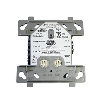 MMF302 Módulo de Monitoreo Direccionable / Monitorea Detectores Convencionales a 2 Hilos / Cableado Clase A y B / Compatible con Paneles Direccionables Fire-Lite