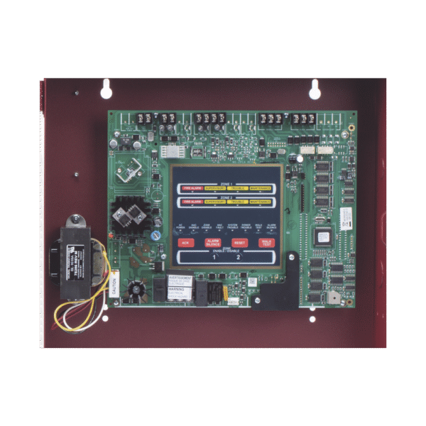 Panel de Detección de Incendio Convencional / 4 Zonas / 2 NAC's / No requiere Programación