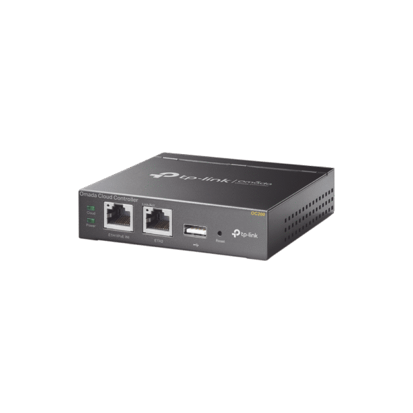 OC200-AD-1-l Controlador Omada Cloud para gestionar hasta 100 equipos Omada desde la nube, hotspot, alertas a correo, monitoreo RF