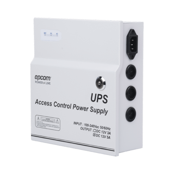 PL12DC5ABK-AD-2-l Fuente de Alimentación de 1 Salida 11-15 Vcc 5 A / Temporizador Integrado / Con Capacidad de Batería de Respaldo